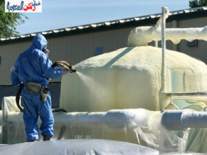 عازل حراري للخزان العلوي