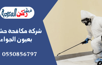 شركة مكافحة حشرات بعيون الجواء